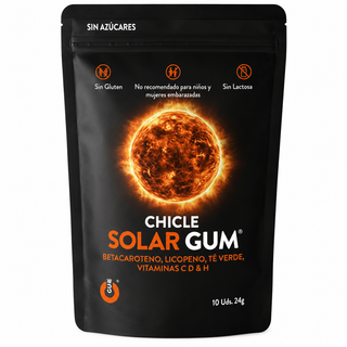 WUG GUM - SOLAR GUM SUN TANNING 10 UNITS