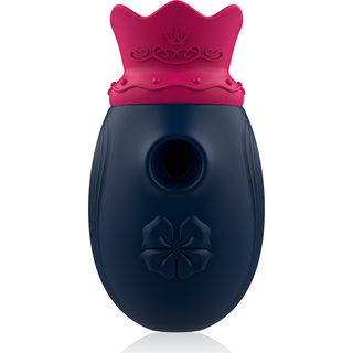 INTENSE - CLITORIS STIMULATOR 10 SUCTION AND LICKING MODES - BLUE