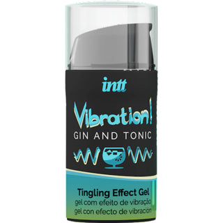 INTT — SPĒCĪGS INTĪMS STIMULĀCIJAS ŠĶIDRAS VIBRATORA GELS GIN &amp; TONIC 15 ml