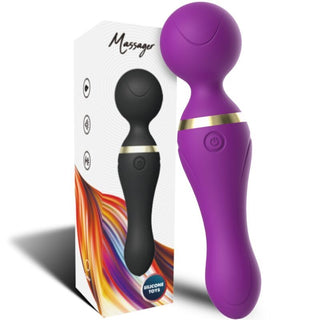 ARMONY — FREEZA MASĀŽIS UN VIBRATORS SUPER Elastīga galviņa, melna