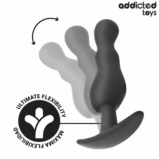 ADDICTED TOYS - SET OF 3 ANAL PLUG SILICONE MODEL 1