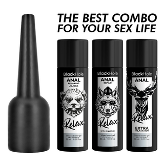 BLACK HOLE - ANAL LUBE APPLIER S SIZE 30 ML