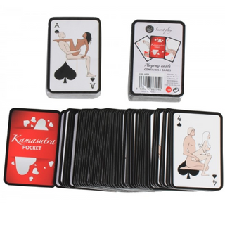 SECRETPLAY - POCKET KAMASUTRA PLAYING CARDS (ES/EN/PT/IT/FR/DE)