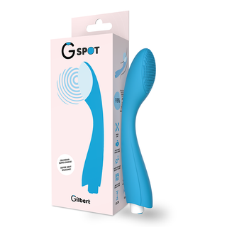 G-SPOT - GYLBERT БИРЮЗОВЫЙ СИНИЙ ВИБРАТОР G-SPOT